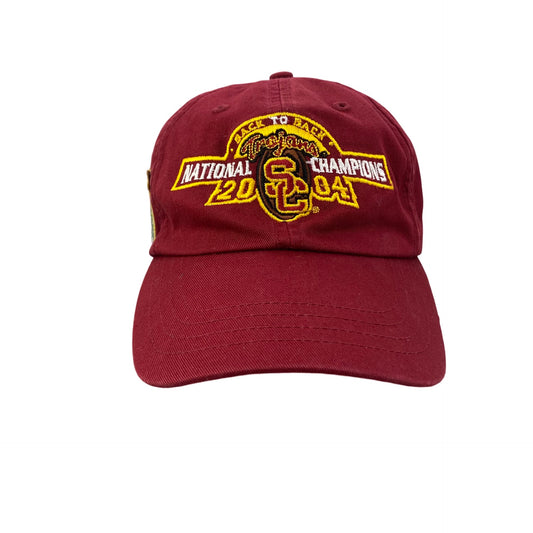 Vintage 2000s - 2004 USC Trojans College Football National Champions Dad Hat