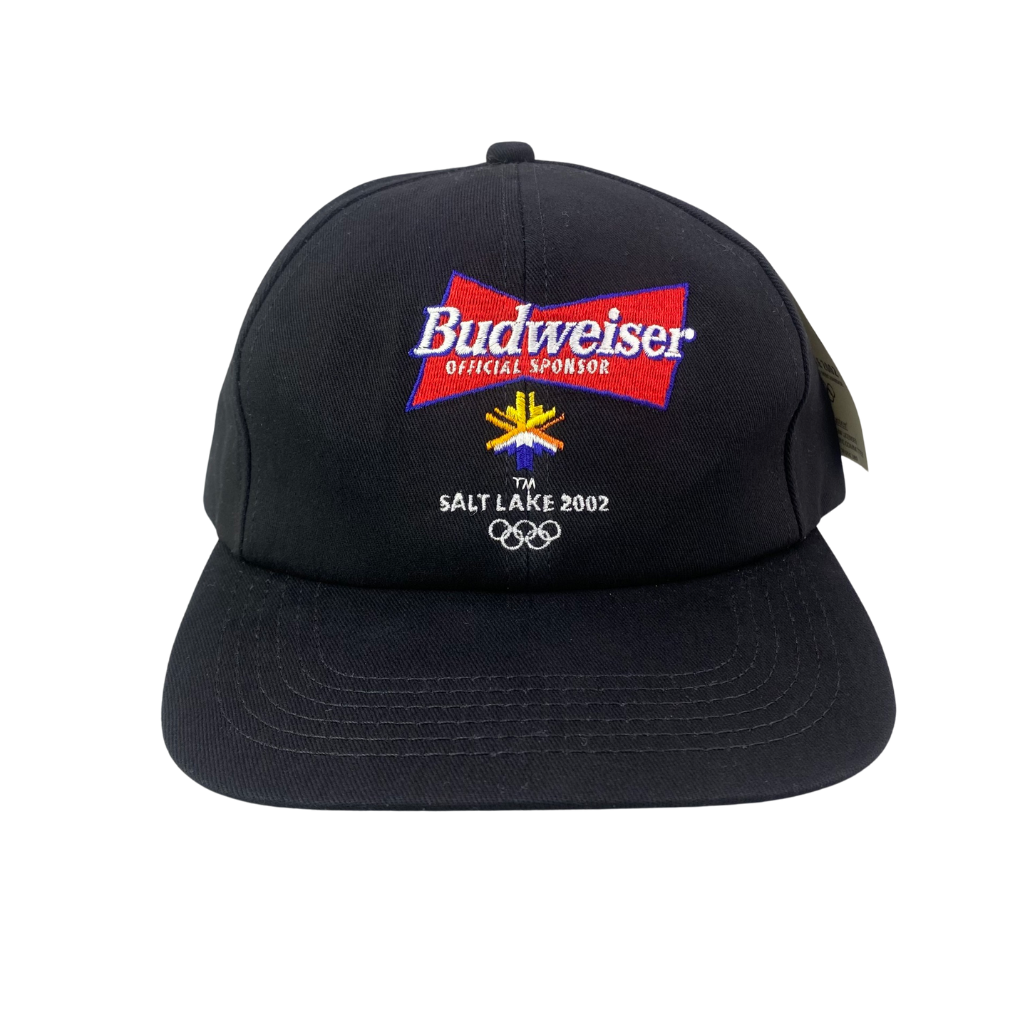 Vintage 2002 Salt Lake City Olympics x Budweiser Beer Promo Hat