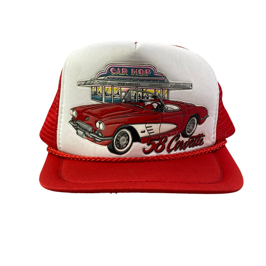 Vintage 58 Corvette x Car Hop Trucker Hat