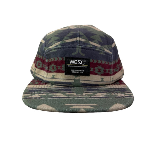 WESC We Are the Superlative Conspiracy 5 panel camper Swedish hat