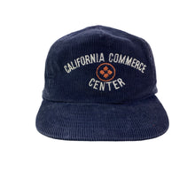 Load image into Gallery viewer, Vintage California Commerce Center Corduroy Hat - A
