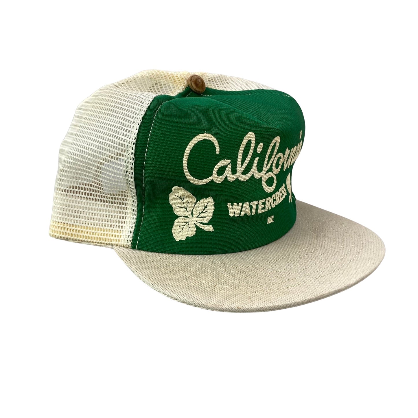 Vintage 80s 90s California Watercress Inc Trucker Hat