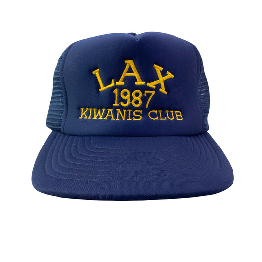 Vintage 80s 1987 LAX Kiwanis Club Golf Golfing Hat