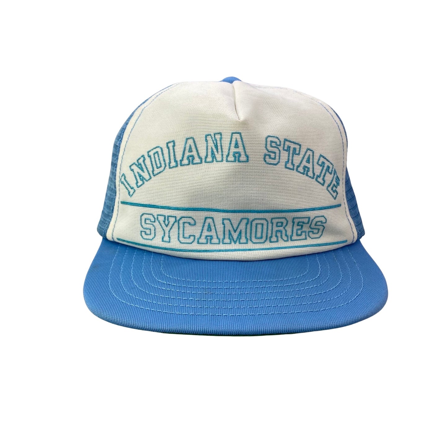 Vintage 70s 80s Indiana St Sycamores College Trucker Hat