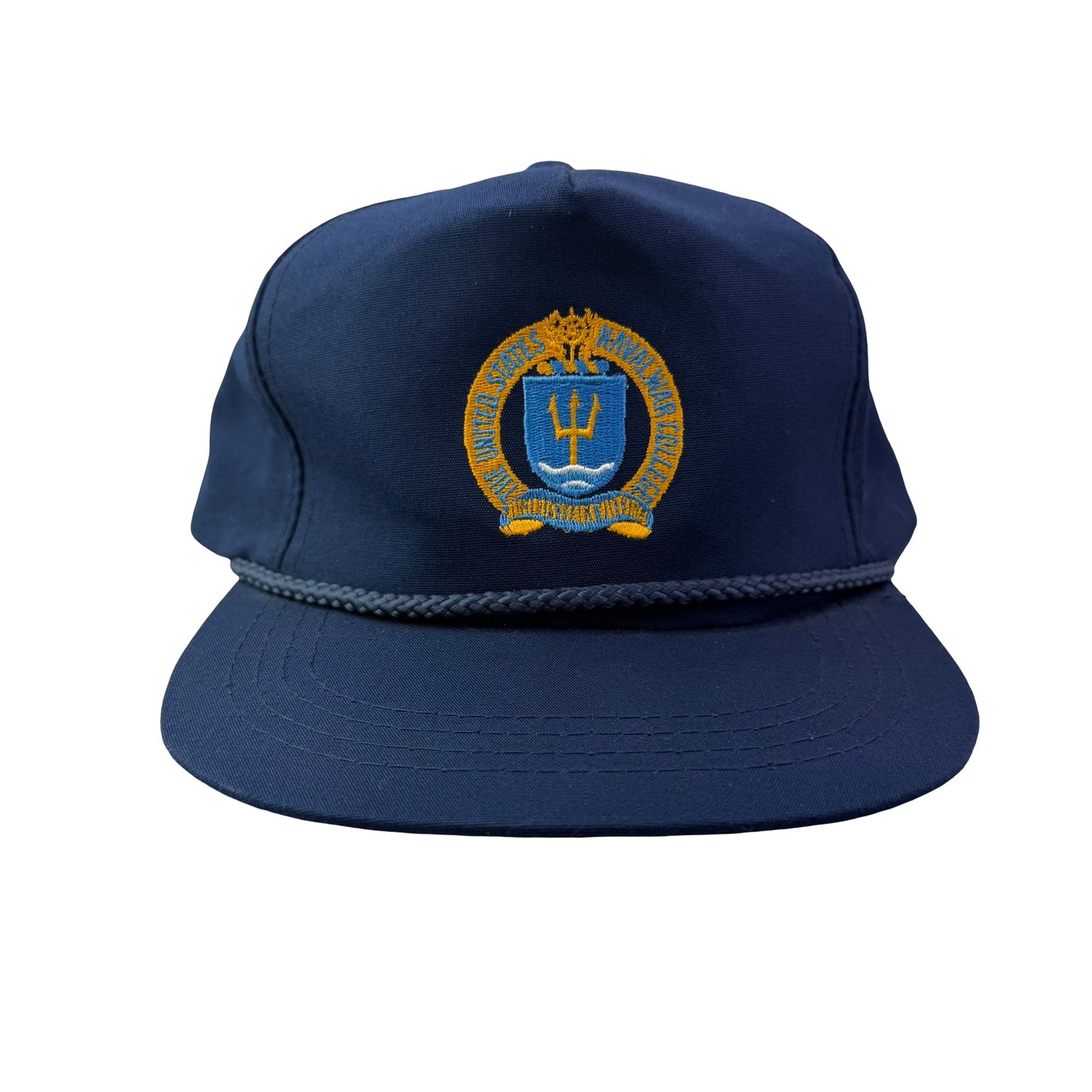 Vintage US Naval War College Military Navy Hat