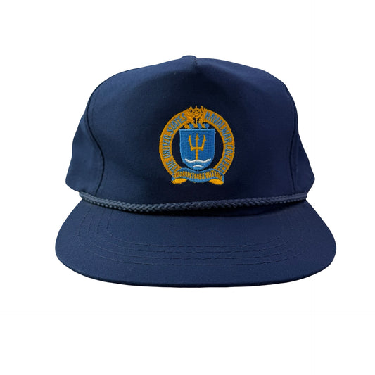 Vintage US Naval War College Military Navy Hat