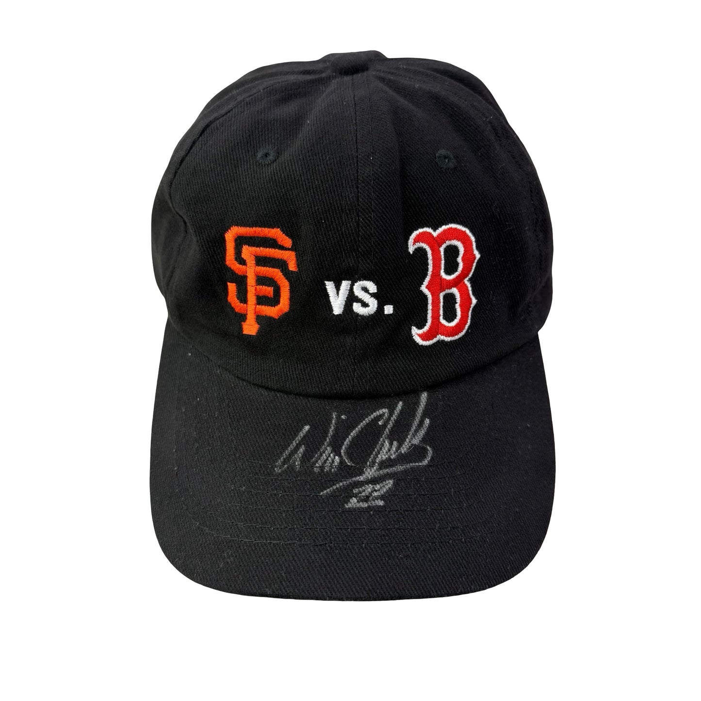 Will Clark x San Francisco Giants Signed Autographed Dad Hati