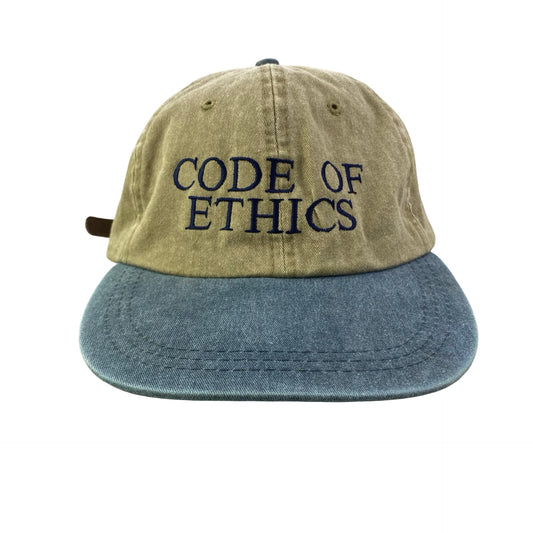 Vintage 90s Code of Ethics Movie Promo Hat