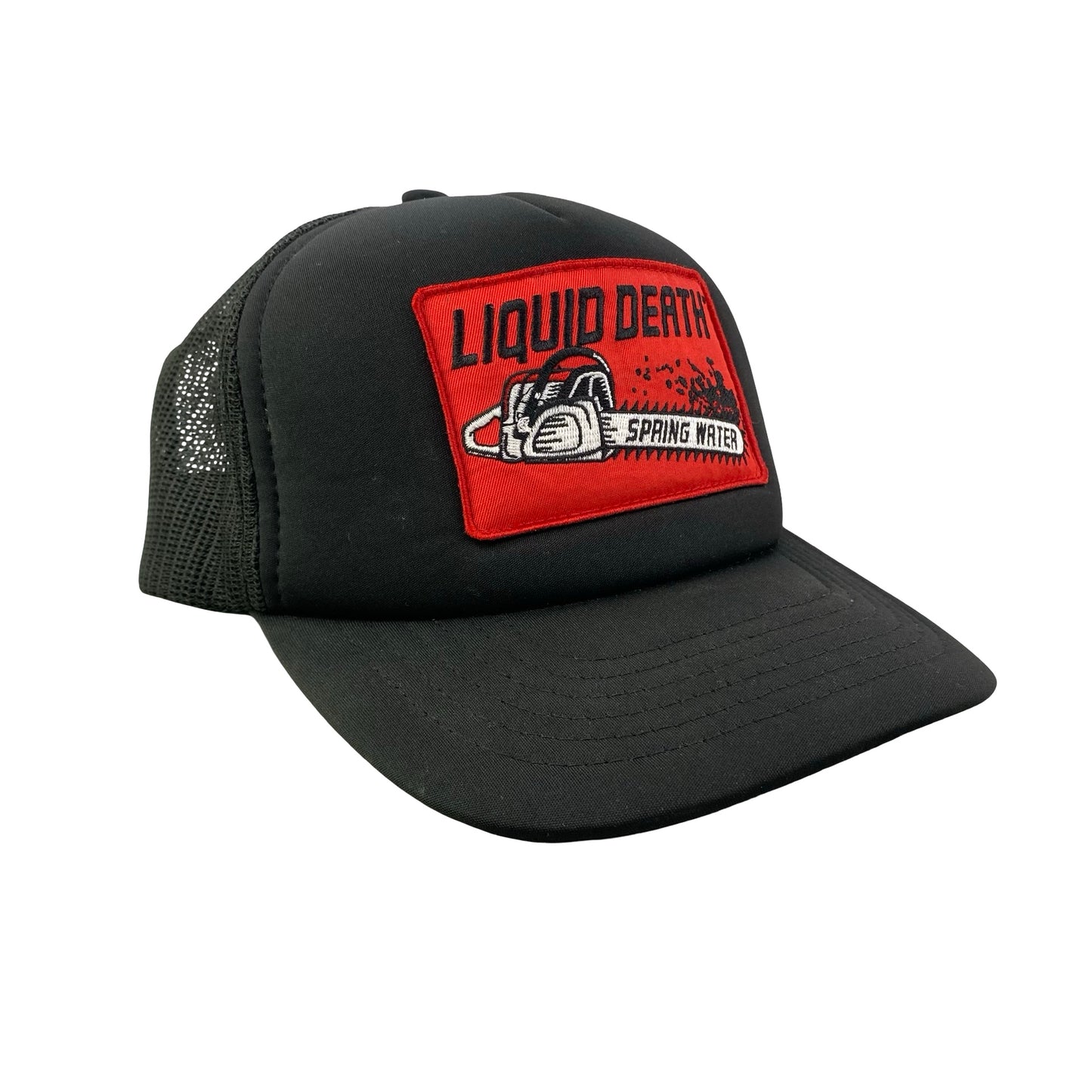 Liquid Death Promo Trucker Hat