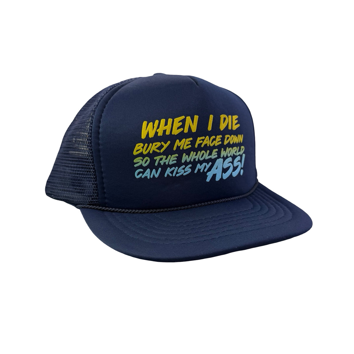 Vintage 90s Adult Funny Trucker Hat