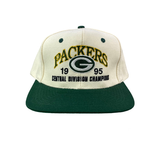 Vintage 1995 Green Bay Packers Central Division Champions Hat