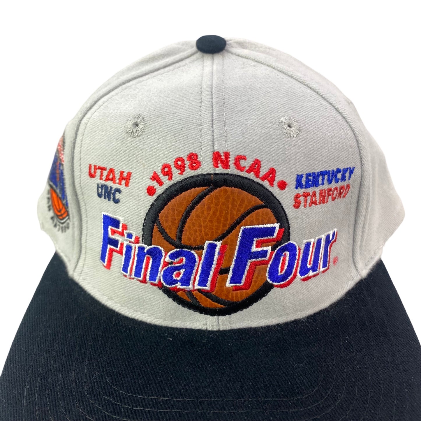Vintage 1998 Final Four College Basketball - Utah, Kentucky, Stanford, North Carolina Hat