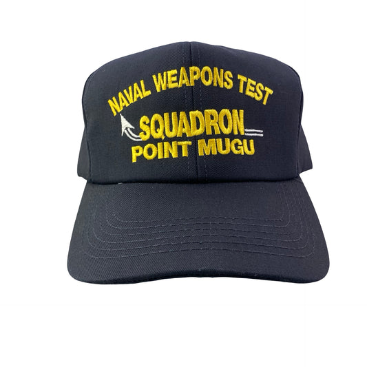 Vintage Naval Weapons Test Squadron Point Mugu - Navy Military Veteran Hat