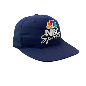 Vintage 90s NBC Sports Peacock Logo TV Hat