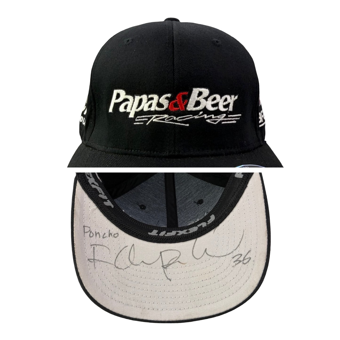 Papas & Beer Racing x Rod Ampudia Autographed Signed Hat