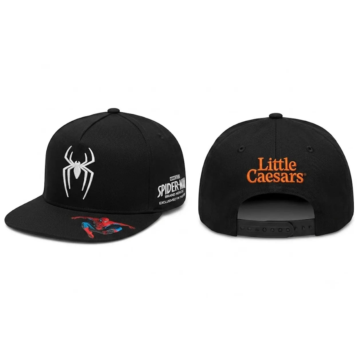 Spider-Man Spiderman - Brand New Day x Little Caesars Pizza movie promo employee hat snapback