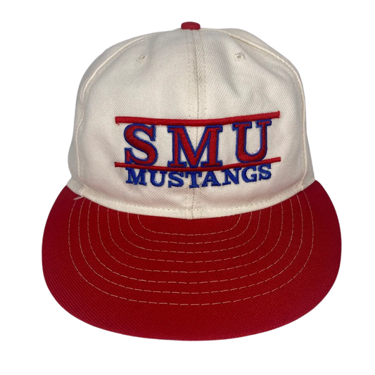 Vintage 90s Southern Methodist University SMU Mustangs Hat