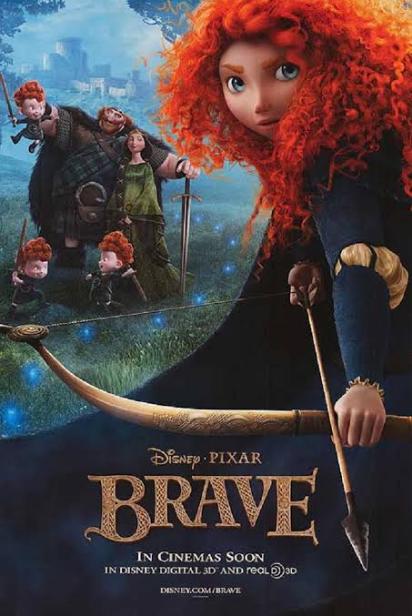 2012 Brave x Disney Pixar Movie Promo Dad Hat