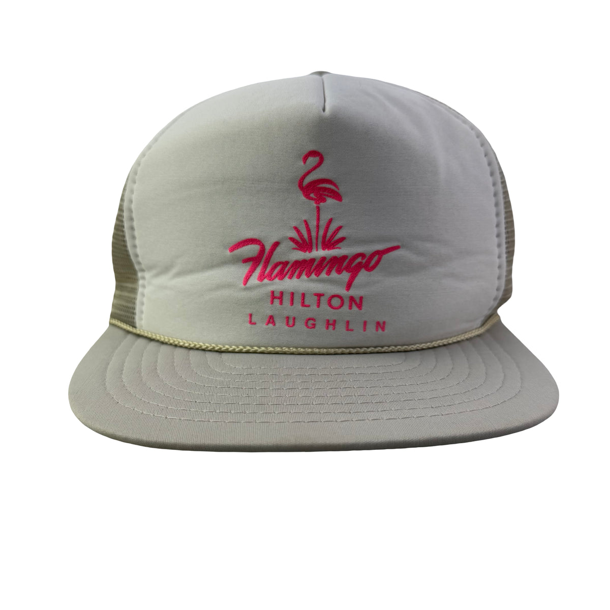 Vintage 80s 90s Flamingo Hilton Hotel Laughlin Las Vegas Hat