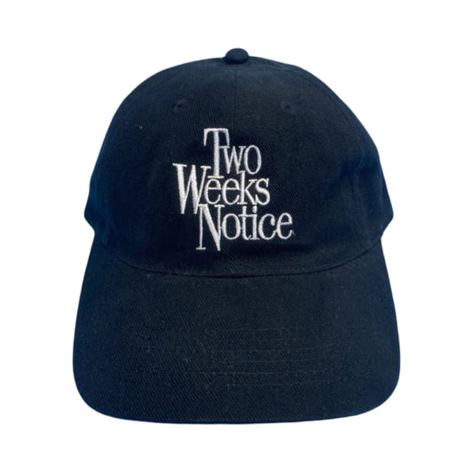 Vintage 2000s 2002 Two Weeks Notice - Sandra Bullock and Hugh Grant Movie Promo Hat