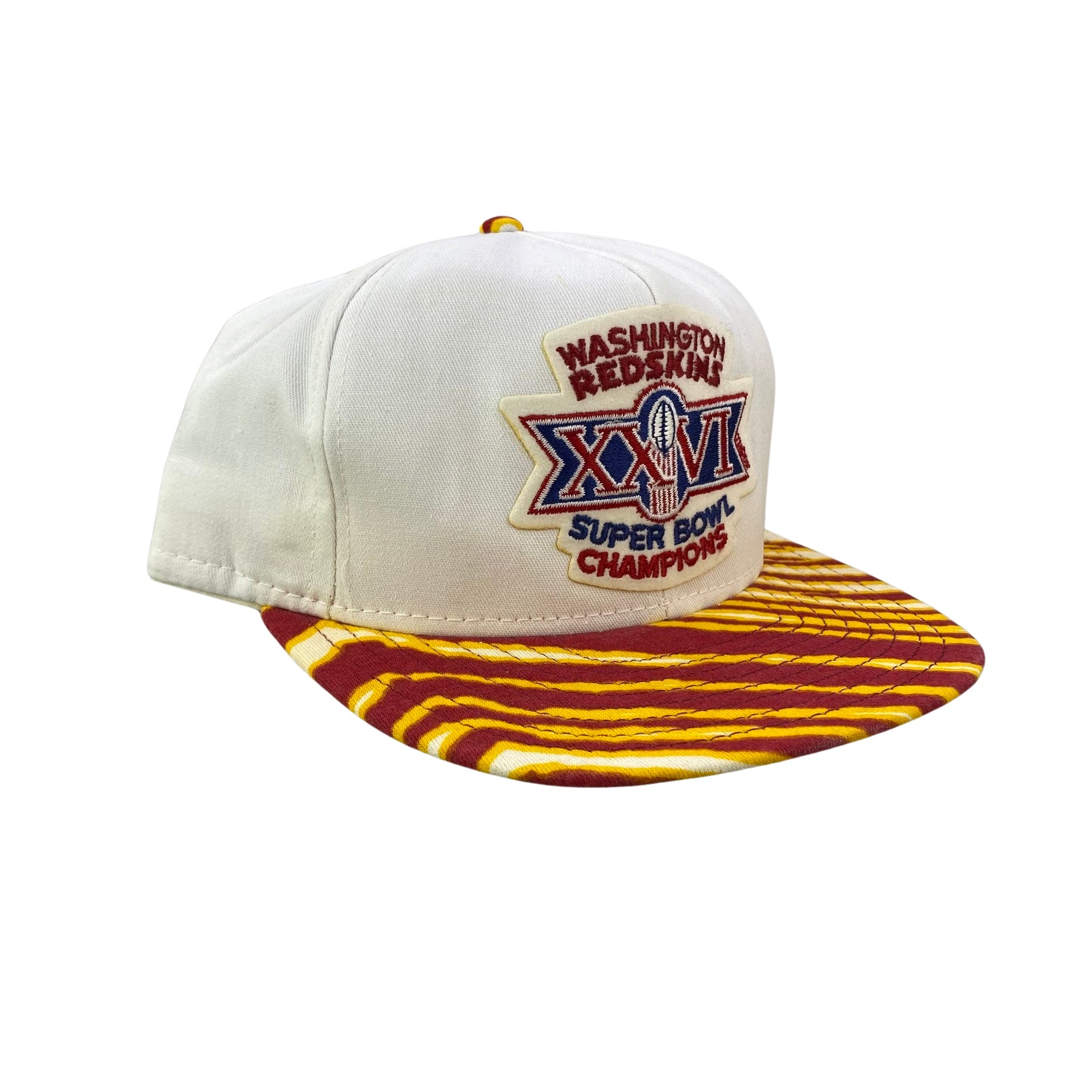 Vintage 90s 1991 Washington Redskins Super Bowl XXVI Champions Hat