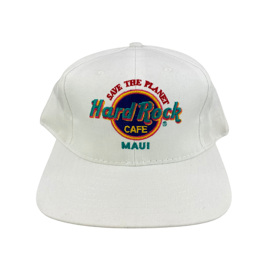 Vintage 90s Maui Hawaii Hard Rock Cafe Hat