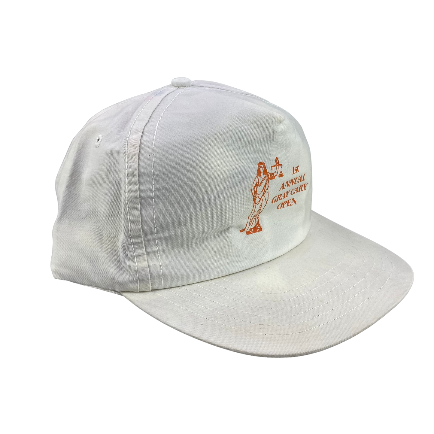 Vintage Gray Cary Open Golf Hat