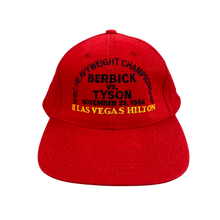 Load image into Gallery viewer, Vintage 80s 1986 Mike Tyson vs Trevor Berbick Boxing Hat
