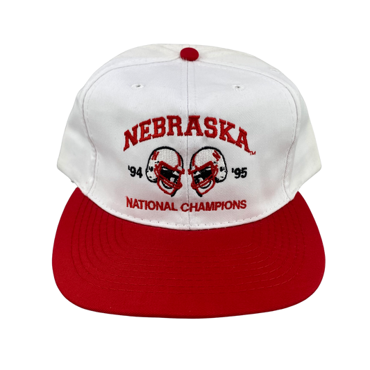 Vintage 90s Nebraska Huskers College Football Hat