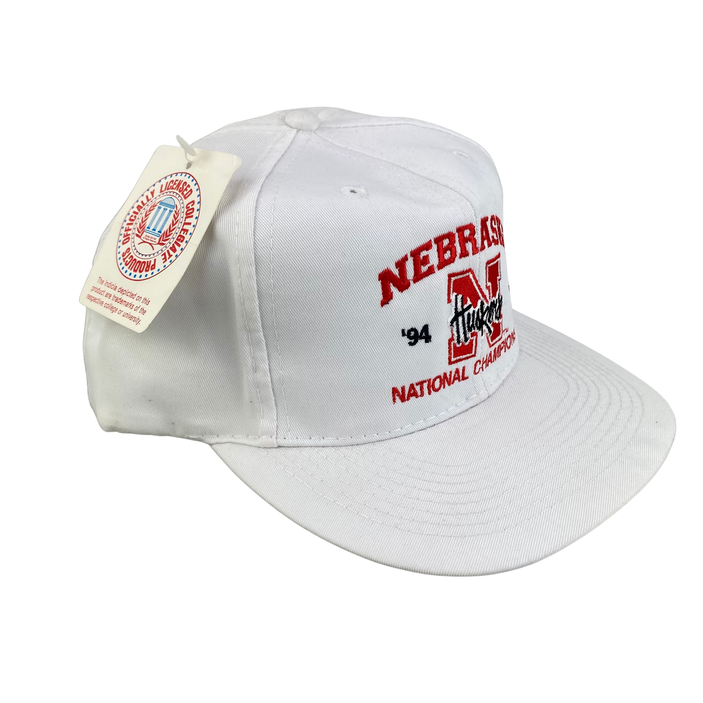 Vintage 90s Nebraska Huskers College Football Hat