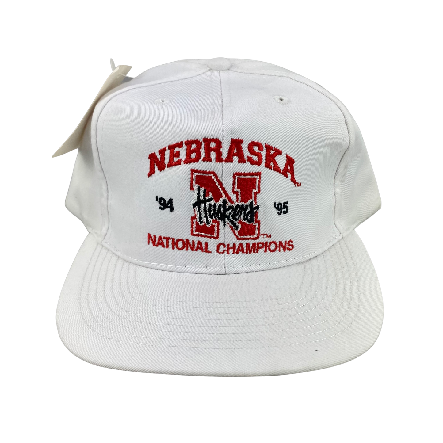 Vintage 90s Nebraska Huskers College Football Hat