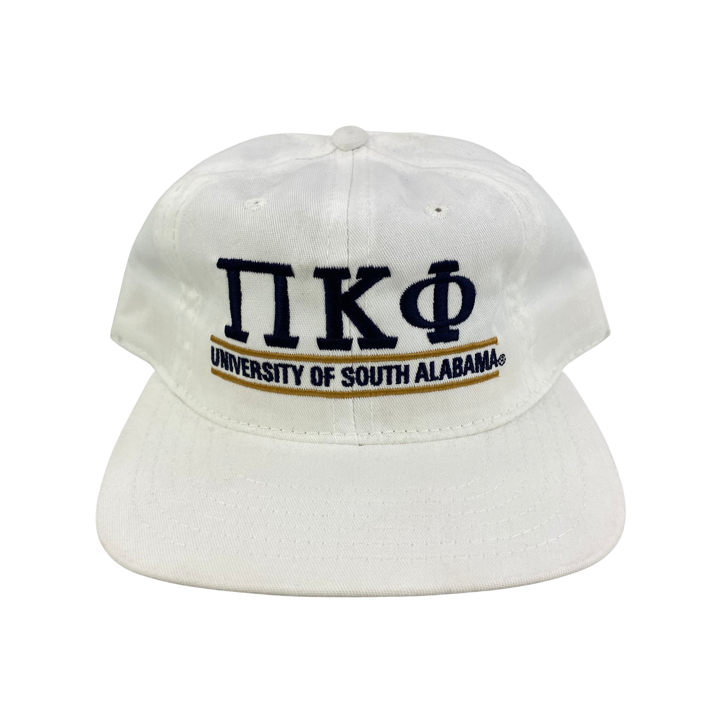 Vintage 90s University of South Alabama (USA) Jaguars Pi Kappa Phi College Frat Hat