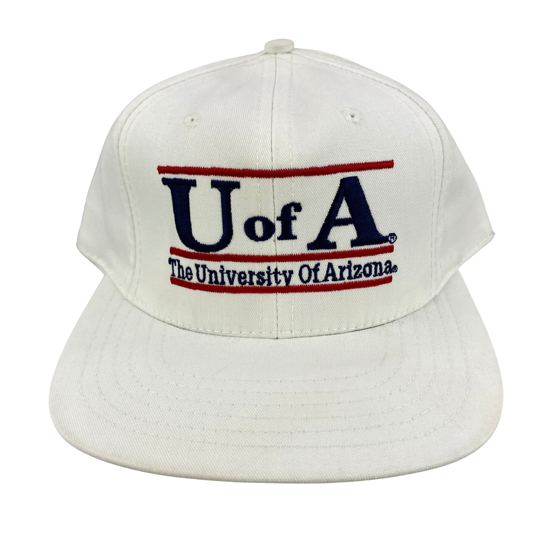 90s white college deals hats