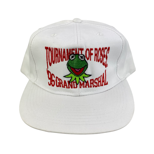 Vintage 90s Kermit Grand Marshall x Pasadena Rose Parade Hat