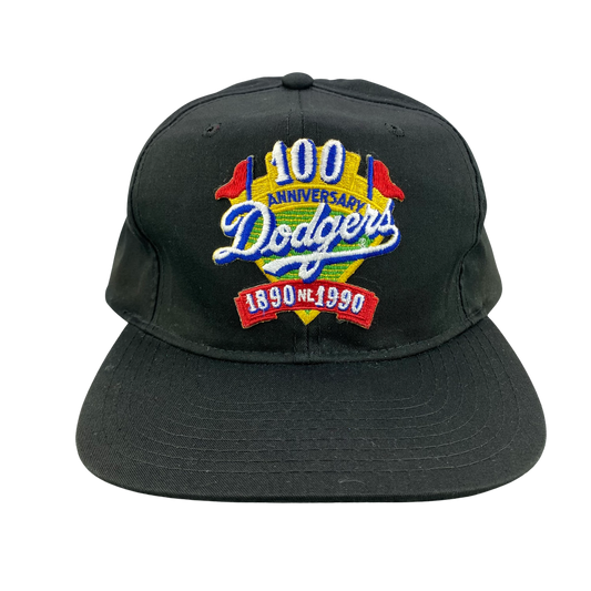 Vintage 90s LA Dodgers 100th Anniversary Hat