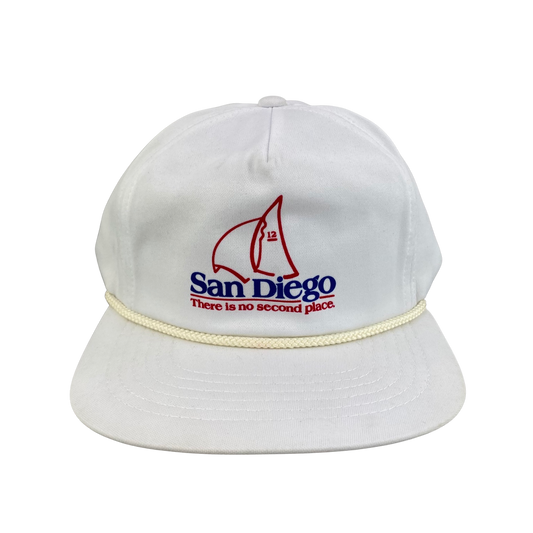 Vintage San Diego California Nautical Boat Hat