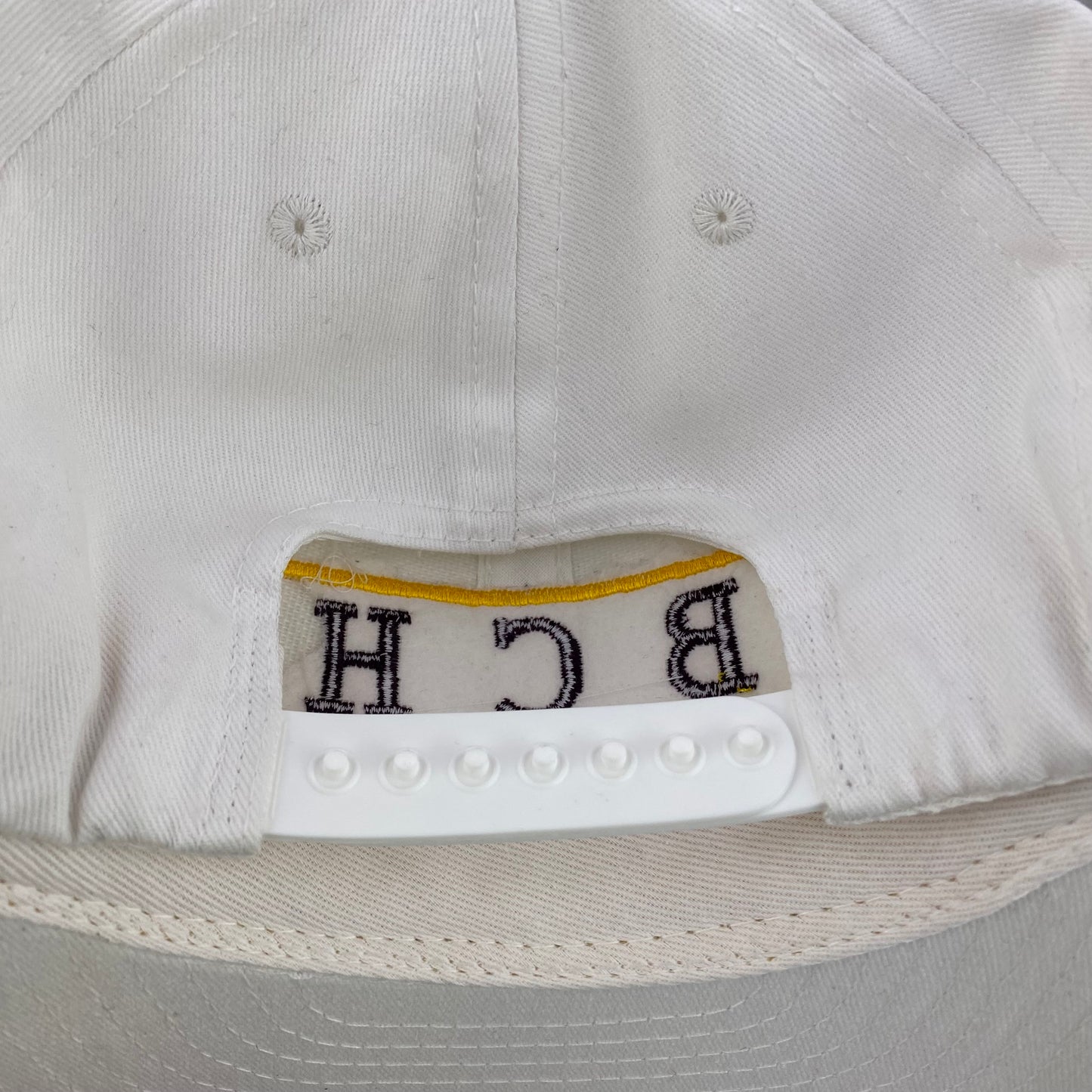 Vintage 90s BCH Massachusetts High School Hockey Hat