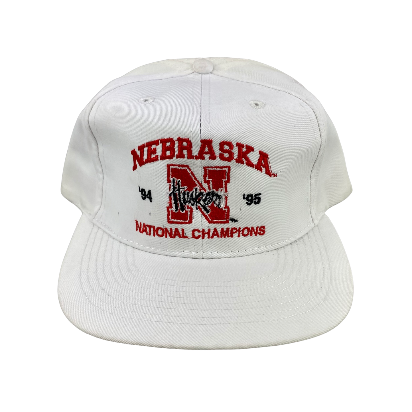 Vintage 90s Nebraska Huskers College Football Hat