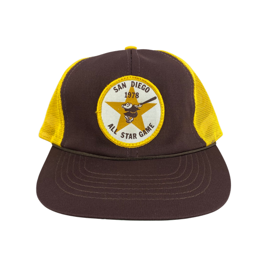 Vintage 70s San Diego Padres - 1978 All Star Game Hat