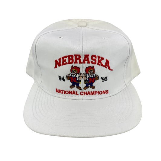 Vintage 90s Nebraska Huskers College Football Hat