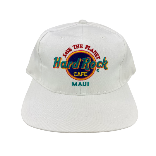 Vintage 90s Maui Hawaii Hard Rock Cafe Hat