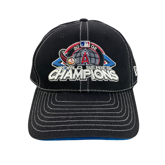 Vintage 2002 Anaheim Angels World Series Champions Locker Room Hat