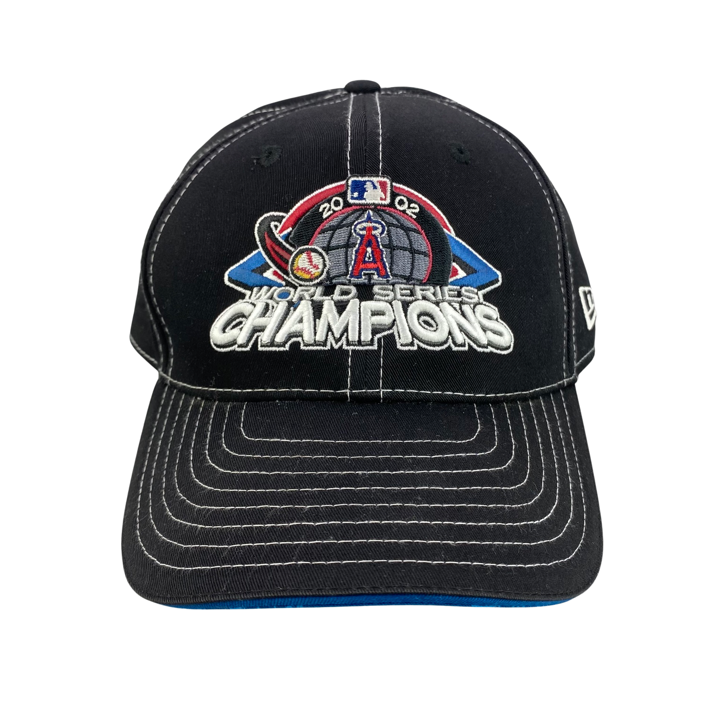 Vintage 2002 Anaheim Angels World Series Champions Locker Room Hat