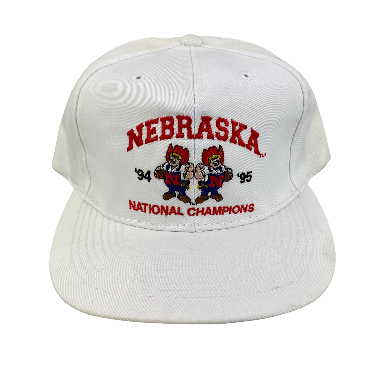 Vintage 90s Nebraska Huskers College Football Hat