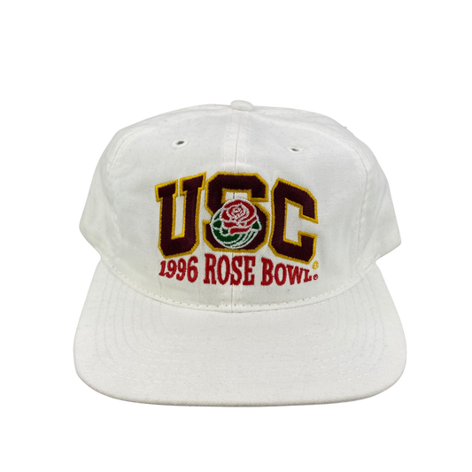 Vintage 90s USC Trojans 1996 Rose Bowl College Hat