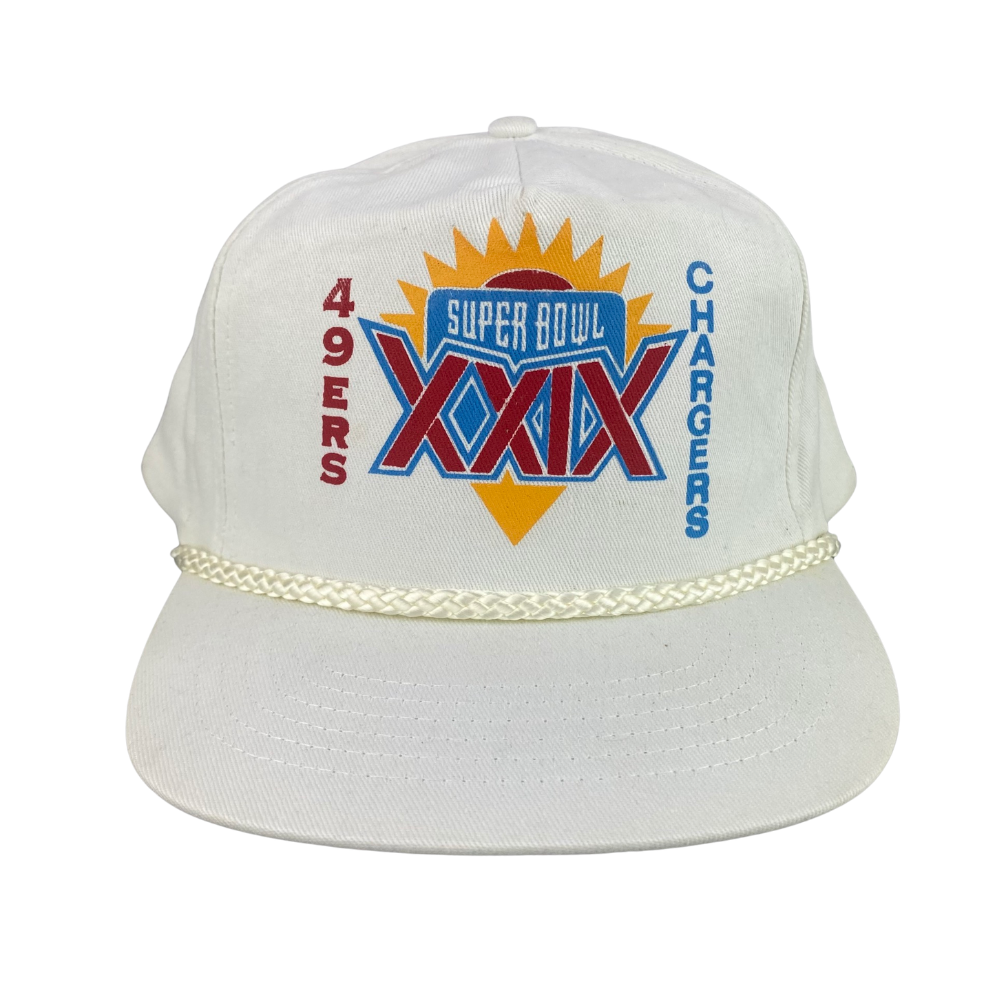 Vintage 1995 San Francisco 49ers vs San Diego Chargers - Super Bowl XXIX Hat