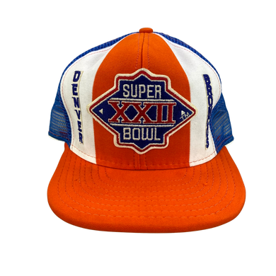 Vintage 1987 Denver Broncos - Super Bowl XXII Hat – Zeus & Miles