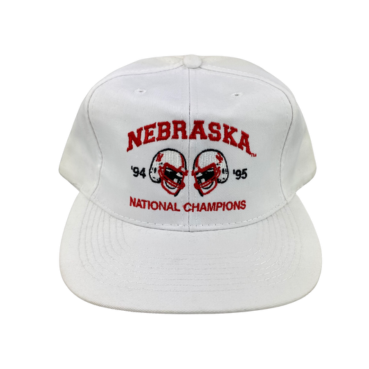 Vintage 90s Nebraska Huskers College Football Hat