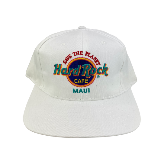 Vintage 90s Maui Hawaii Hard Rock Cafe Hat