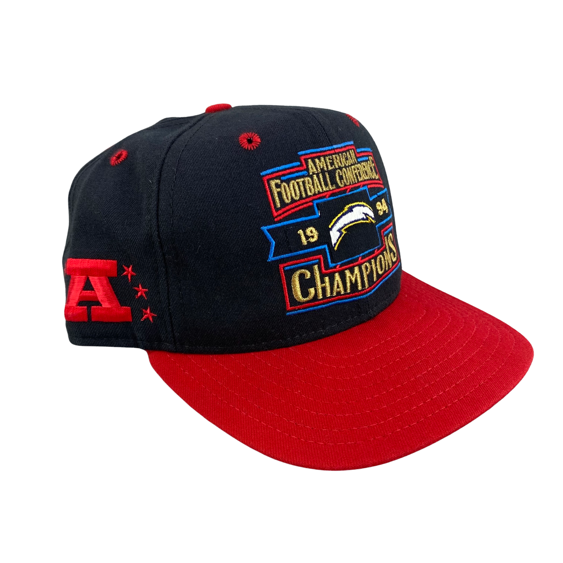 San Diego Chargers NFL 1994 AFC Champions Vintage AJD Snapback Hat